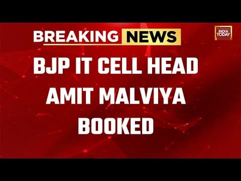 LIVE: BJP I-T Cell Head Amit Malviya Booked | FIR On Malviya After Complaint From K’Taka Congress thumbnail