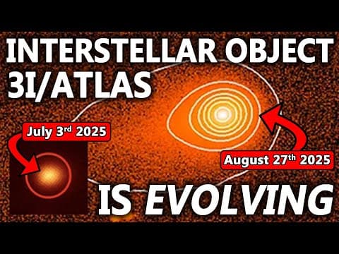 Strange Metal Signatures Detected from 3I/ATLAS as it Begins to GROW a Tail ☄️ thumbnail