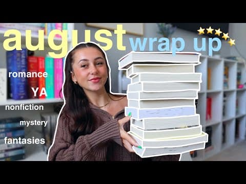 What Books Did I Read in August? Book Reviews and Haul thumbnail