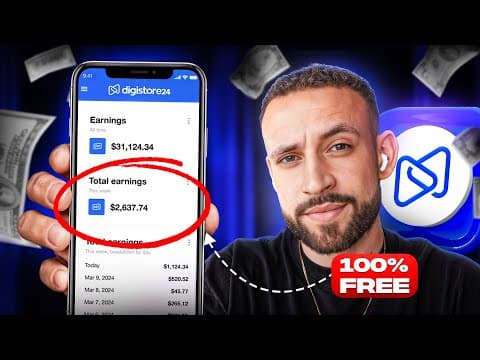$0 TO $1,000+ with Digistore24 Affiliate Marketing in 2025 (case study) thumbnail