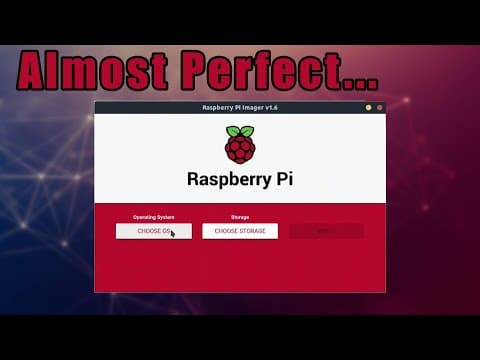 Raspberry Pi Imager 1.6 2021 - First Look thumbnail