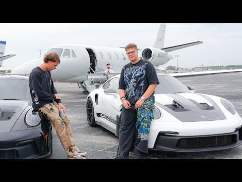 i booked a private jet & invited all my friends thumbnail