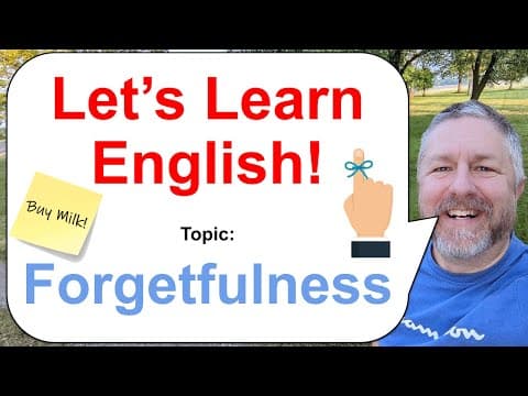 What Causes Forgetfulness and How to Cope with It? thumbnail