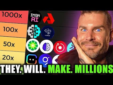 TOP 9 AI Crypto Coins That Can 100x By May (Pump SOON List) thumbnail