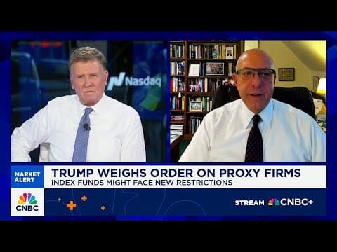 Dartmouth's Paul Argenti on scrutiny of proxy firms: I fear the real interest here is political thumbnail