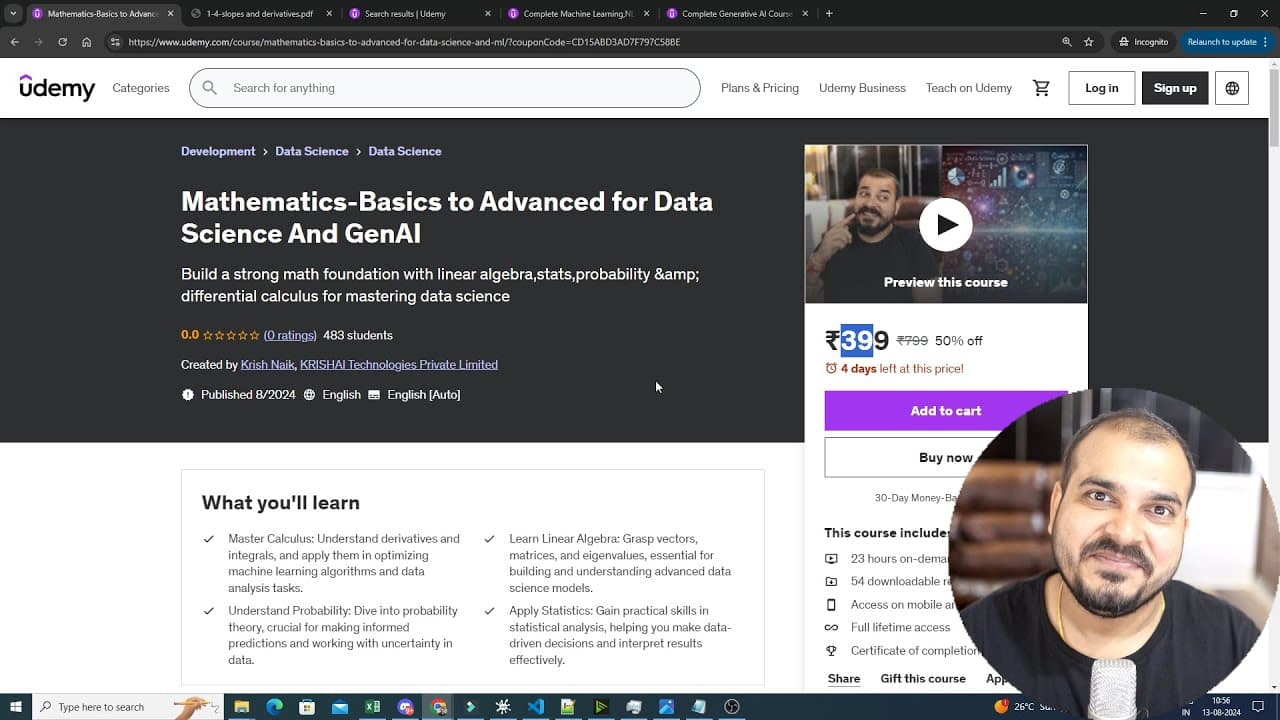 YouTube video player