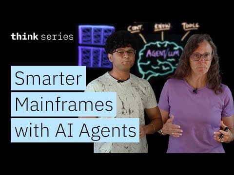 AI Agents & Mainframe: Optimized Systems Powered by LLMs thumbnail