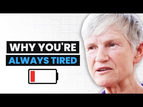 Fatigue Is the First Sign of Chronic Disease — Fix It Early | Dr. Sarah Myhill thumbnail