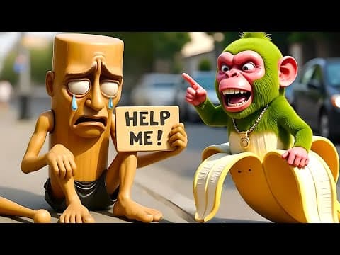 They Laughed at Tung Tung Tung Sahur Because He Was Born Blind…! | funny horror animation thumbnail
