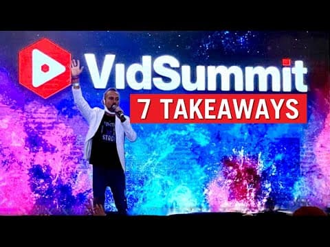 7 Big Takeaways from Vidsummit thumbnail