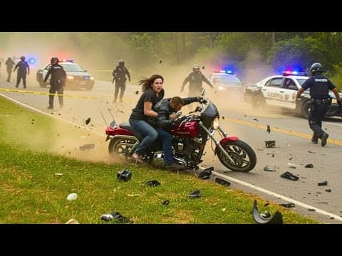 MOST BRUTALEN Motorrad Polizeijagden 2025! – Du wirst denken, es ist gefälscht! #546 thumbnail