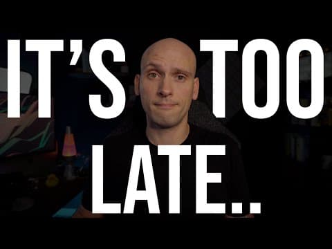 It's TOO LATE to get your life together in your 30s thumbnail