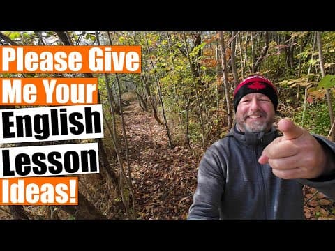 What English Lesson Ideas Do You Want to See? thumbnail