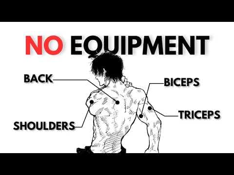 How to get an Anime-level physique at home with ZERO equipment thumbnail
