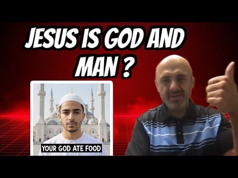 Muslim Thought Eating PROVED Jesus Isn’t God until Sam Shamoun proved him WRONG thumbnail