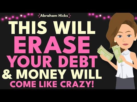 Try This "Game" To Erase Debt & Attract Wealth 🧠💵 Abraham Hicks 2025 thumbnail