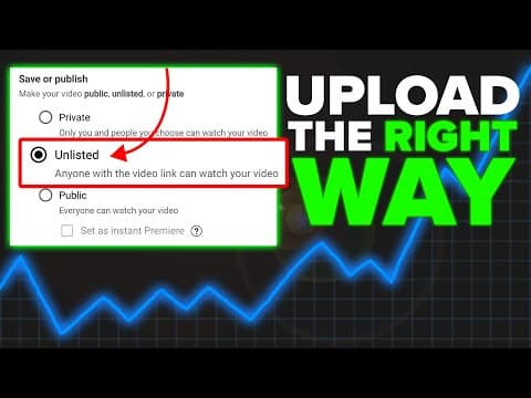 7 Things You NEED To Do BEFORE Uploading a YouTube Video *DON’T IGNORE* thumbnail