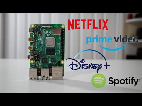 How to Run Netflix, Amazon, Disney plus, Hulu, or Spotify on raspberry pi 3/4 thumbnail
