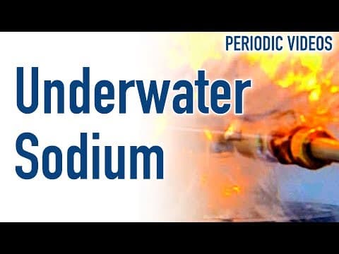 Underwater Sodium - Periodic Table of Videos thumbnail