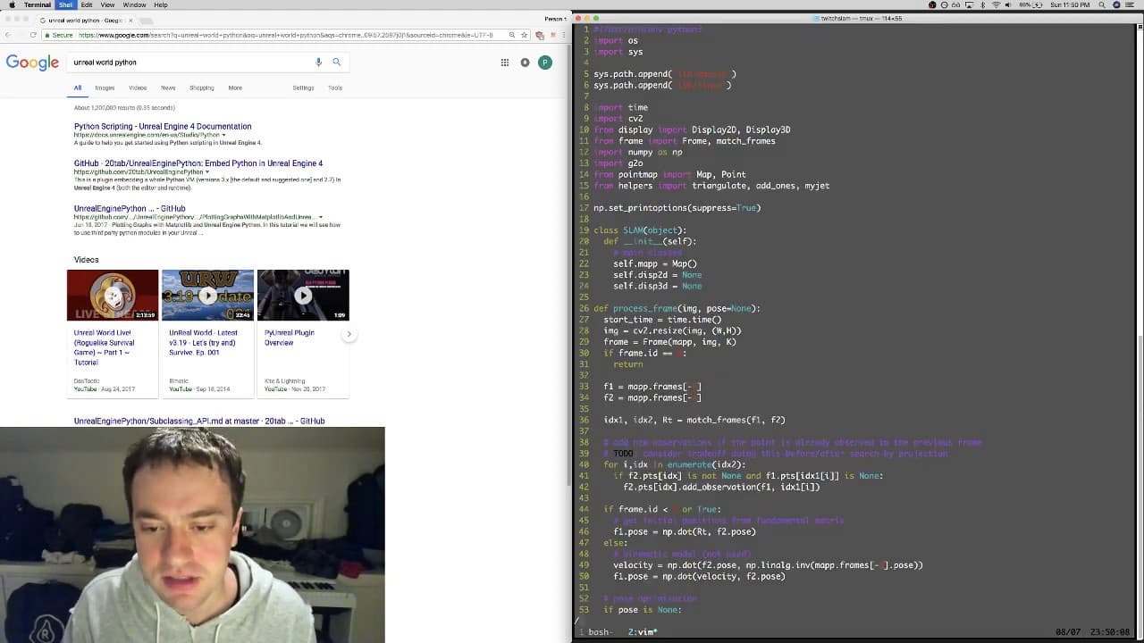 YouTube video player