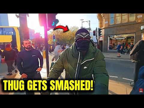 Intimidating Thug Gets Taught A Lesson He Won’t Forget thumbnail