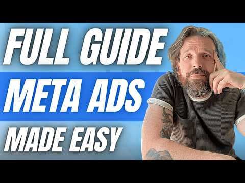 The BEST Step by Step GUIDE on How to Start Running Facebook Ads thumbnail