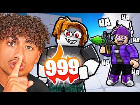 Pretending To Be A NOOB In Roblox Rivals! thumbnail