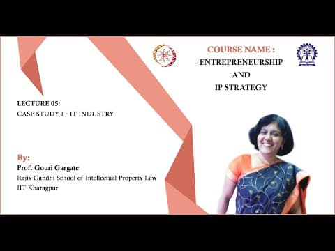 Lecture 05 Case study -IT industry thumbnail