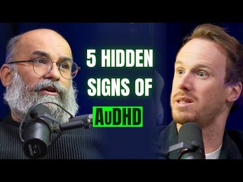 No. 1 AuDHD Expert Reveals 5 Hidden Signs of AuDHD | Dr Khurram Sadiq thumbnail