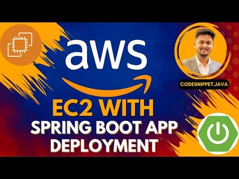 How to Deploy Spring Boot Application on AWS EC2 | Step-by-Step Guide thumbnail