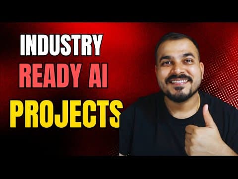 Industry ready AI projects With Deployment thumbnail