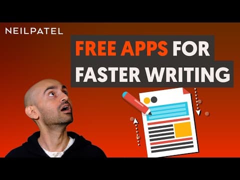 What Are the Best Free Apps to Write Content Faster? thumbnail