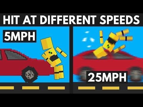 Getting Hit By a Car at Different Speeds thumbnail