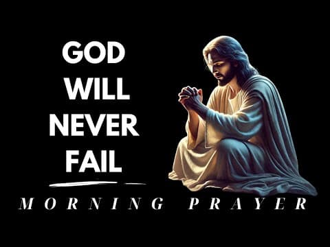 GOD Will Never Fail You When You Call On Him | A Blessed Morning Prayer To Start Your Day thumbnail