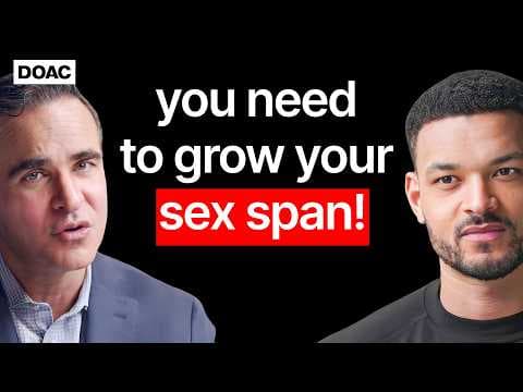 The Sex Doctor: You Need To Grow Your Sex Span! This Is Killing Your Fertility! thumbnail