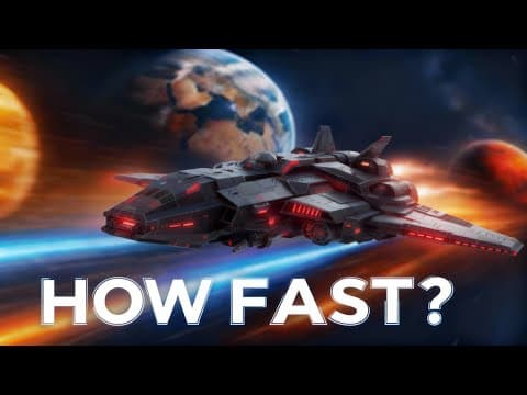 How Fast Can We Travel in Space Right Now? thumbnail