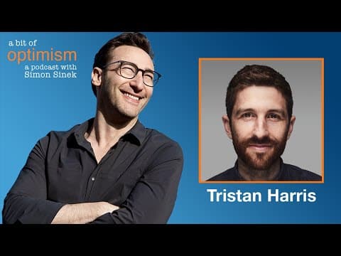 The Asymmetry of Power with Tristan Harris | A Bit of Optimism with Simon Sinek: Episode 40 thumbnail