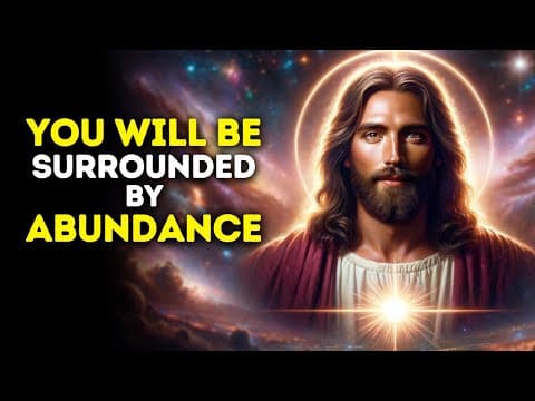 You Will be Surrounded By Abundance | Gods message today | God blessings message | God's message thumbnail