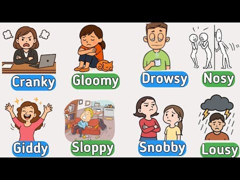 15 Informal Adjectives for Daily Use | Learn New English Words and Vocabulary | Vocabulary thumbnail