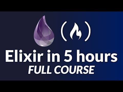 Functional Programming with Elixir – Full Course thumbnail