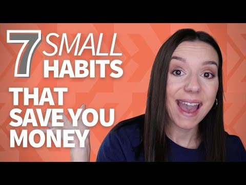 What Small Habits Can Help Save Money Long-Term? thumbnail