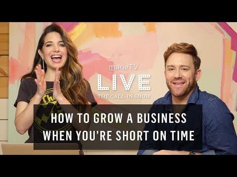 Short on Time? How to Work Smarter Not Harder | MarieTV Live Call-In Show thumbnail