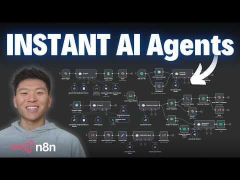 How to Create AI Agents in n8n Instantly thumbnail