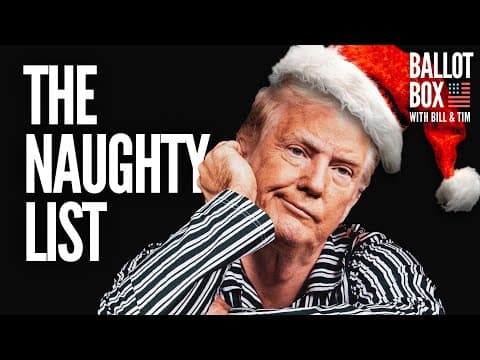 What Politician Was Naughtiest This Year? | The Ballot Box with Bill and Tim thumbnail