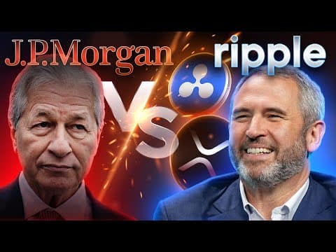 JP Morgan vs Ripple!🚨Banks Target Crypto Apps & Ripple Banking!🔥 thumbnail