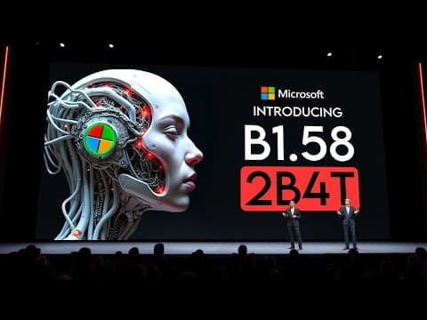 Microsoft Accidentally Created the Most Efficient AI Ever thumbnail
