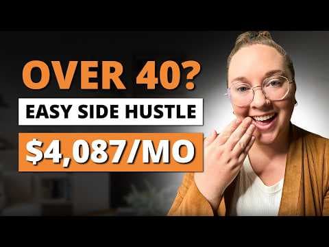 Easiest Digital Side Hustle for Women over 40 ($4,087/mo) thumbnail