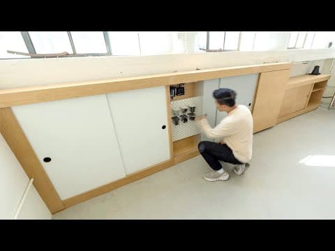 DIY Storage with a Hidden Mobile Gear Cart – Start to Finish thumbnail