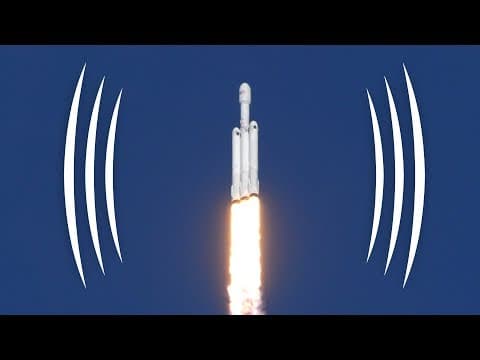 The Incredible Sounds of the Falcon Heavy Launch (BINAURAL AUDIO IMMERSION) - Smarter Every Day 189 thumbnail