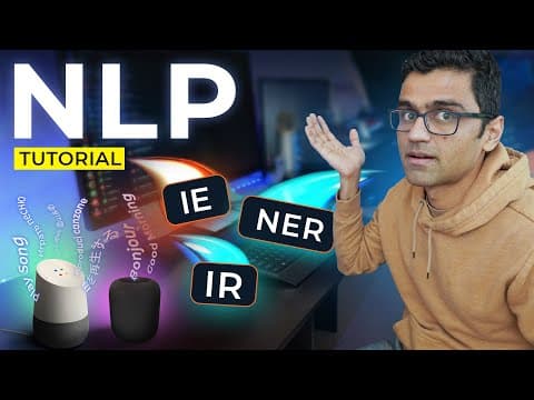 NLP Tasks: NLP Tutorial For Beginners In Python - S1 E5 thumbnail